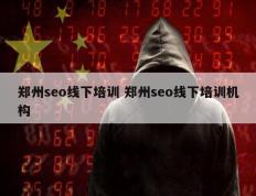 郑州seo线下培训 郑州seo线下培训机构