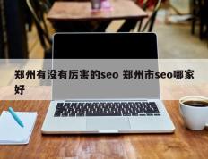 郑州有没有厉害的seo 郑州市seo哪家好