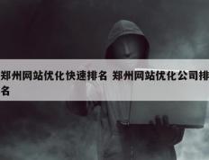 郑州网站优化快速排名 郑州网站优化公司排名