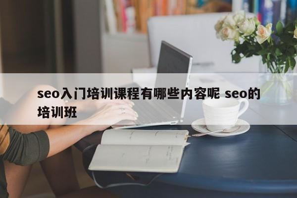 seo入门培训课程有哪些内容呢 seo的培训班