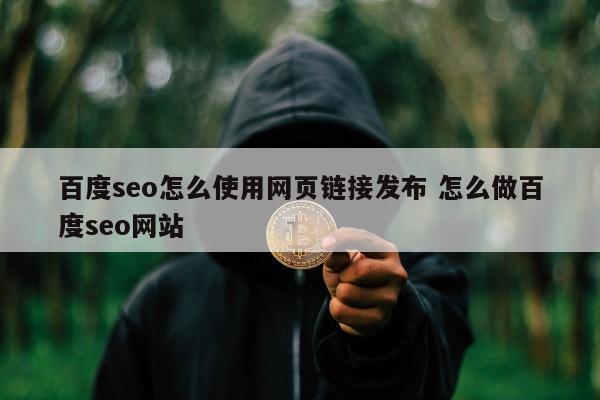 百度seo怎么使用网页链接发布 怎么做百度seo网站