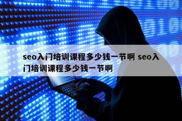 seo入门培训课程多少钱一节啊 seo入门培训课程多少钱一节啊