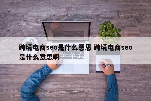 跨境电商seo是什么意思 跨境电商seo是什么意思啊