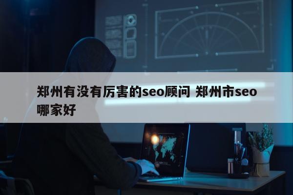 郑州有没有厉害的seo顾问 郑州市seo哪家好