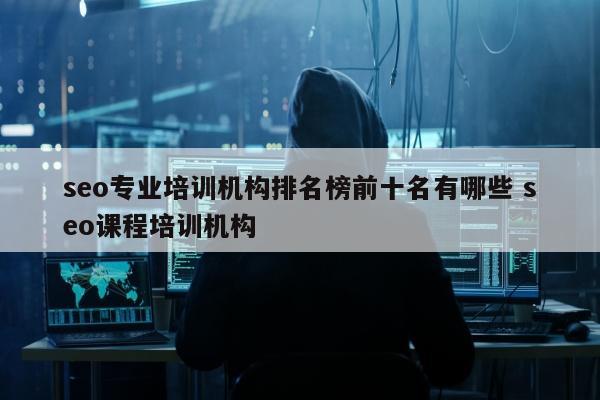 seo专业培训机构排名榜前十名有哪些 seo课程培训机构