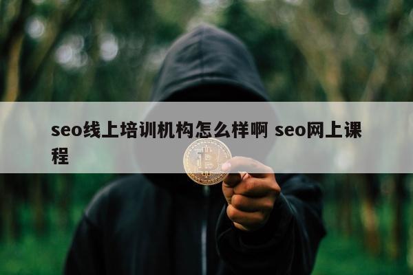 seo线上培训机构怎么样啊 seo网上课程