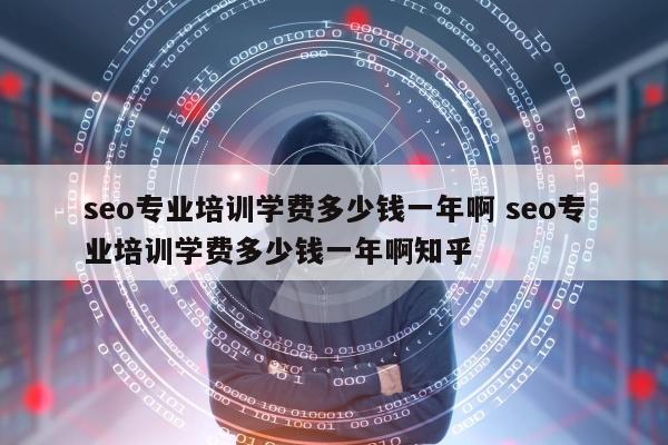 seo专业培训学费多少钱一年啊 seo专业培训学费多少钱一年啊知乎