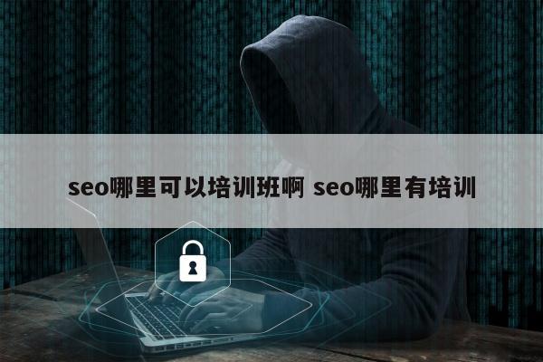 seo哪里可以培训班啊 seo哪里有培训
