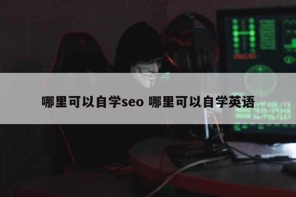 哪里可以自学seo 哪里可以自学英语