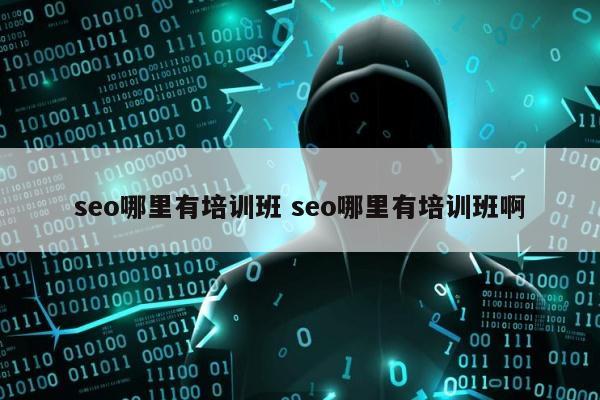 seo哪里有培训班 seo哪里有培训班啊