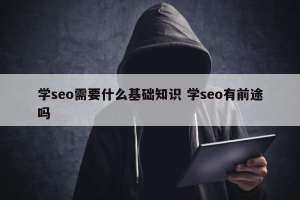 学seo需要什么基础知识 学seo有前途吗