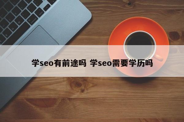 学seo有前途吗 学seo需要学历吗