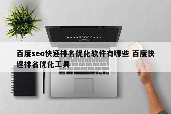 百度seo快速排名优化软件有哪些 百度快速排名优化工具