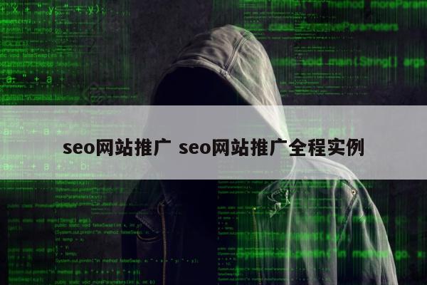 seo网站推广 seo网站推广全程实例