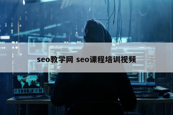 seo教学网 seo课程培训视频
